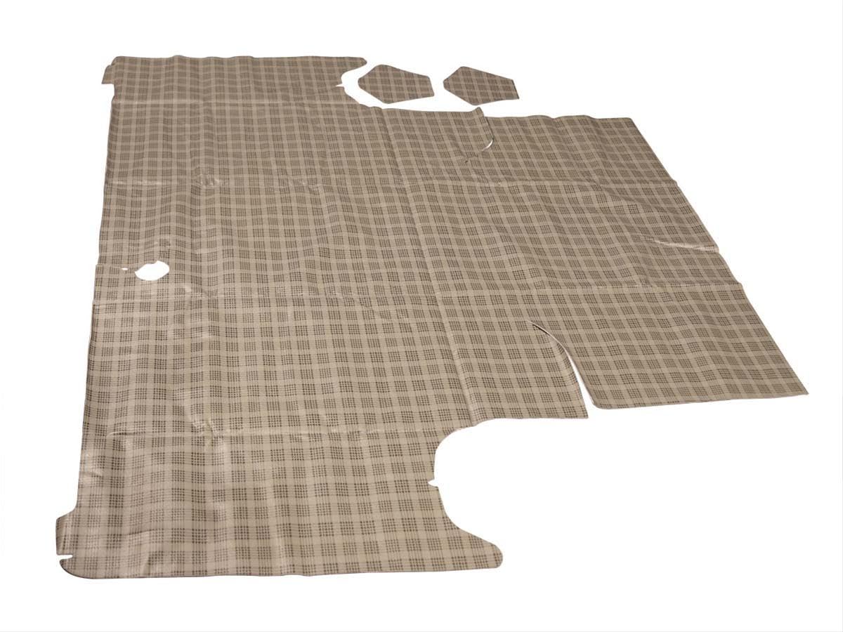 1964-1965 2 Door Trunk Mat Plaid Scott Drake TM-FF-2D-64-P