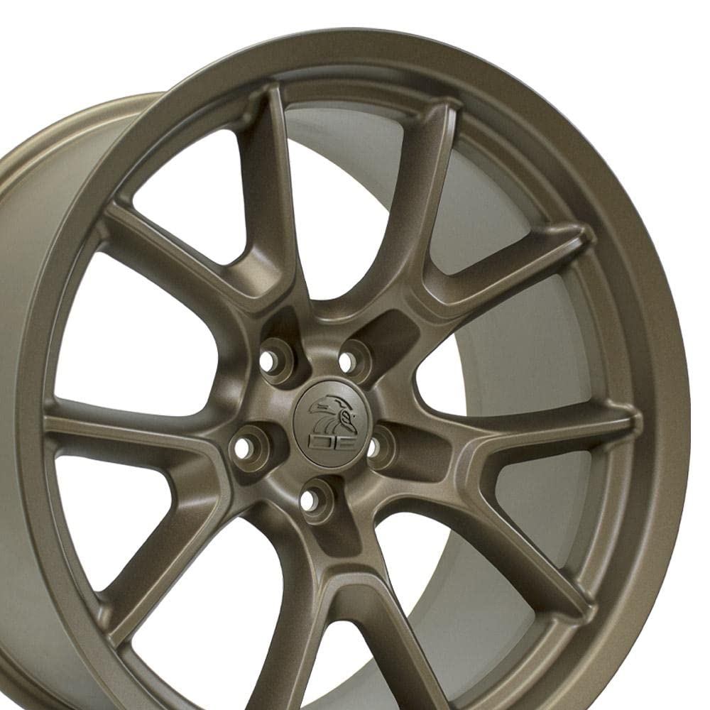 20 Inch OE Wheels DG21 Rim Fits Challenger 50th Anniversary Style 5x115 20x10 Satin Bronze - Hollander 10369 (1)