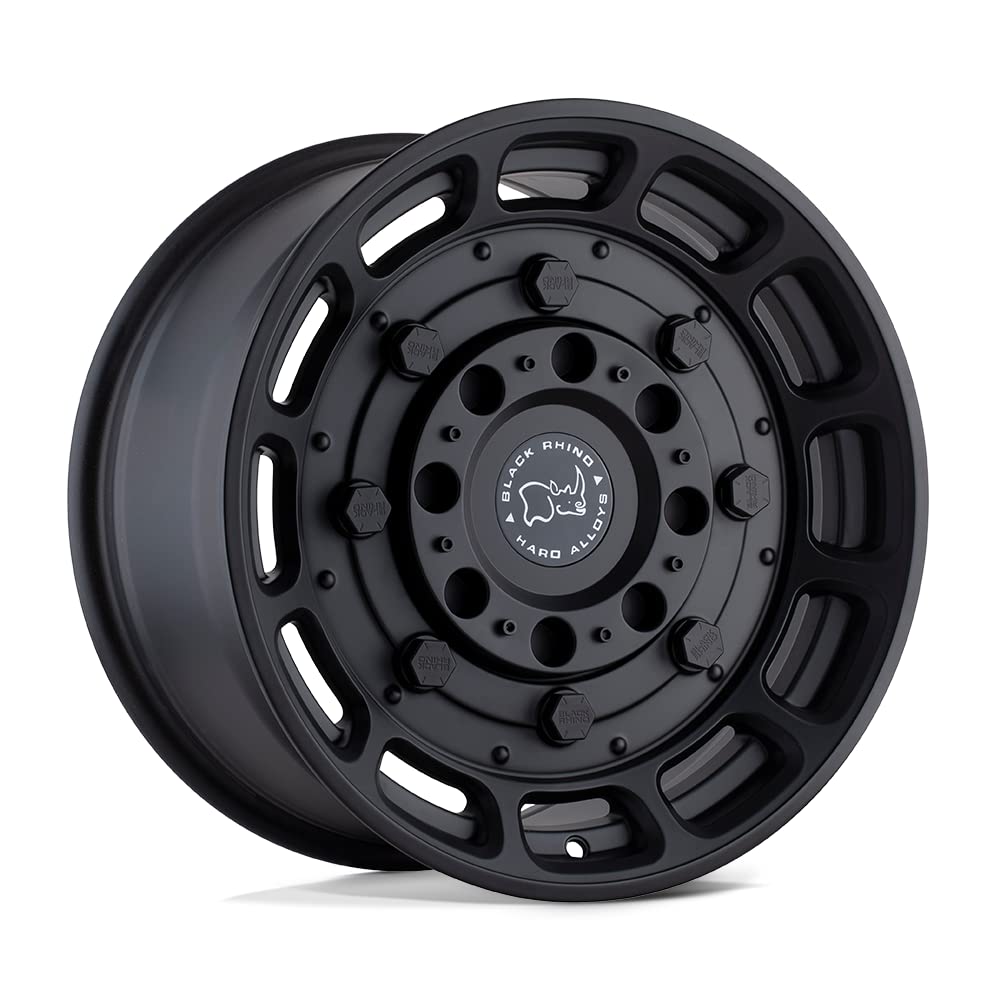 Black Rhino WARTHOG Hard Alloys 17X8.5 6X5.5 4.04-18mm MATTE BLACK - 1785WHG-86140M12