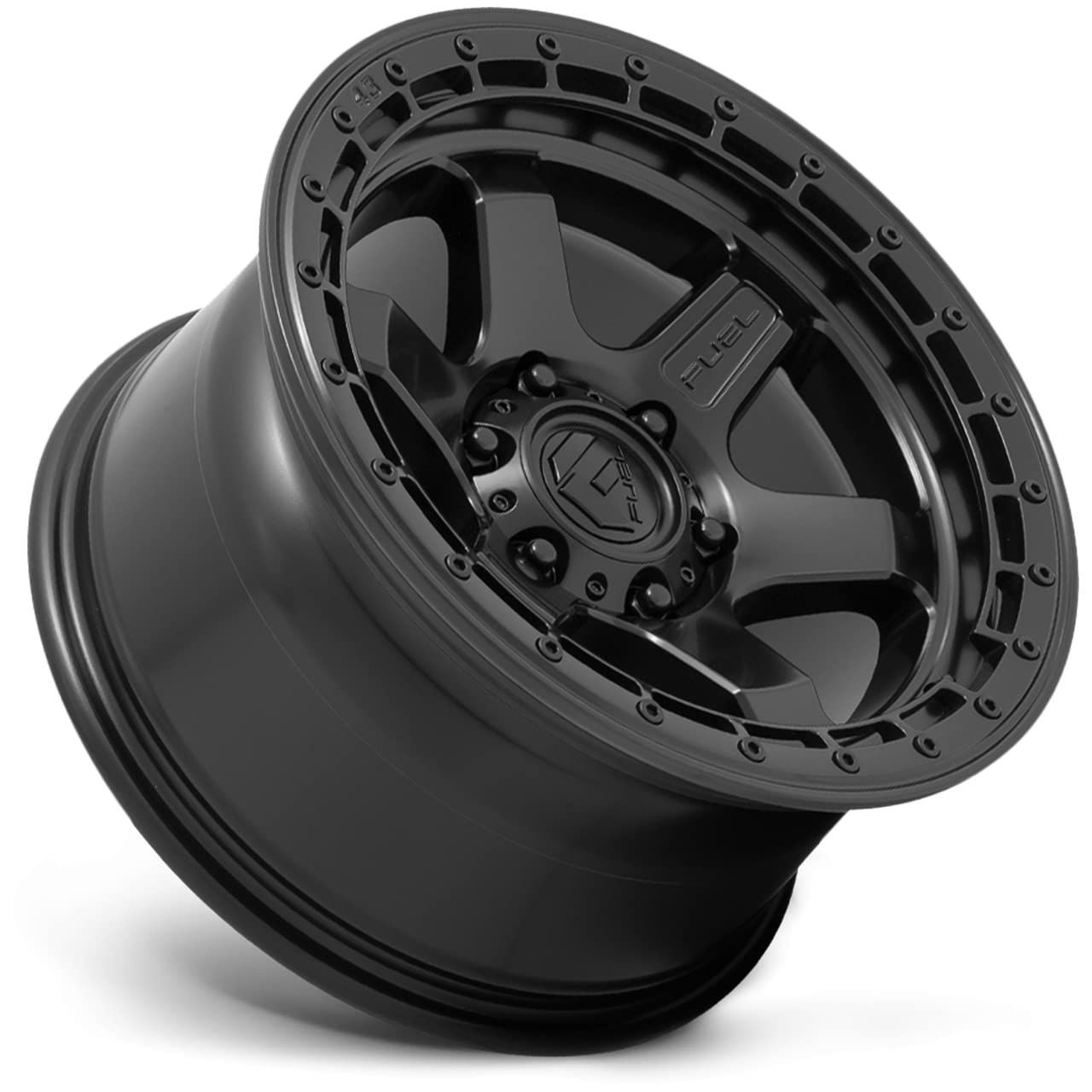 D750 Fuel 18X9 6X120 MT-BLK-BLK-RG 01MM - D75018909450