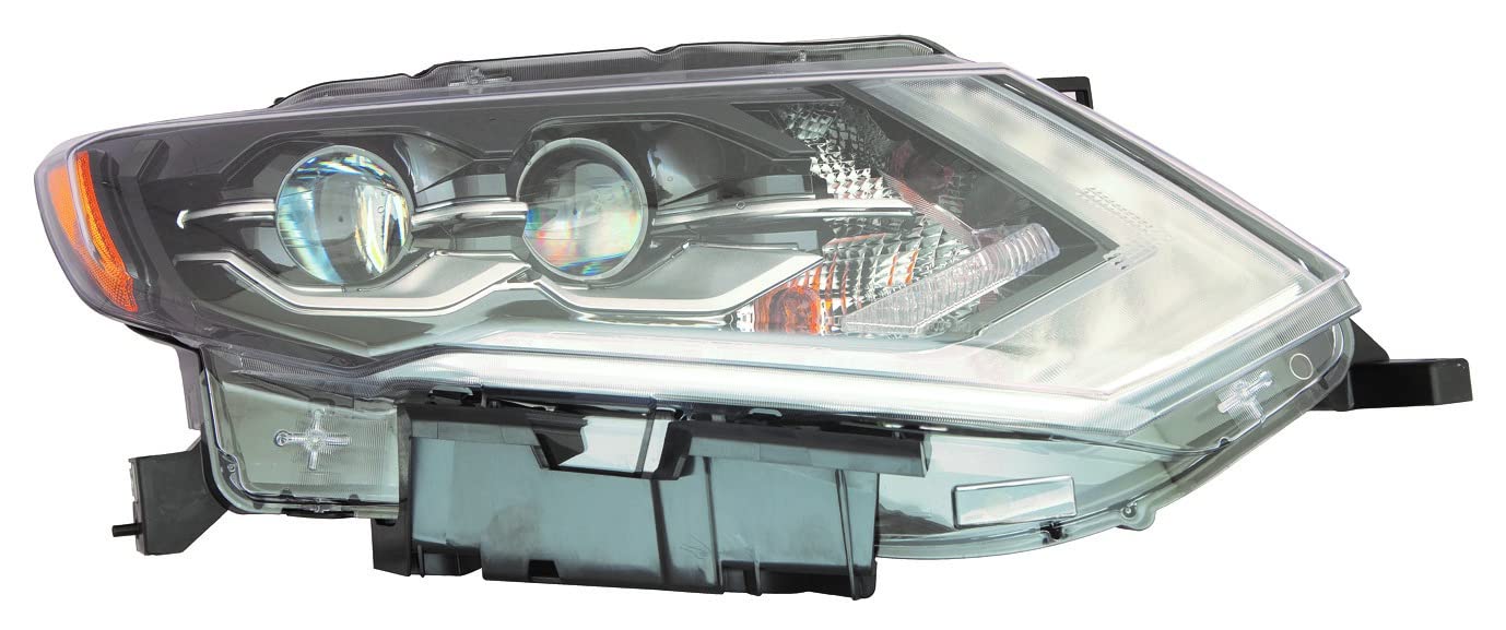 For Nissan Rogue 17-18 ACK Automotive Headlight LED RH US Passenger CAPA