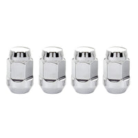 MCGARD Chrome Bulge 64010 Cone Seat Style Lug Nuts (1/2" - 20 Thread Size) - Set of 4