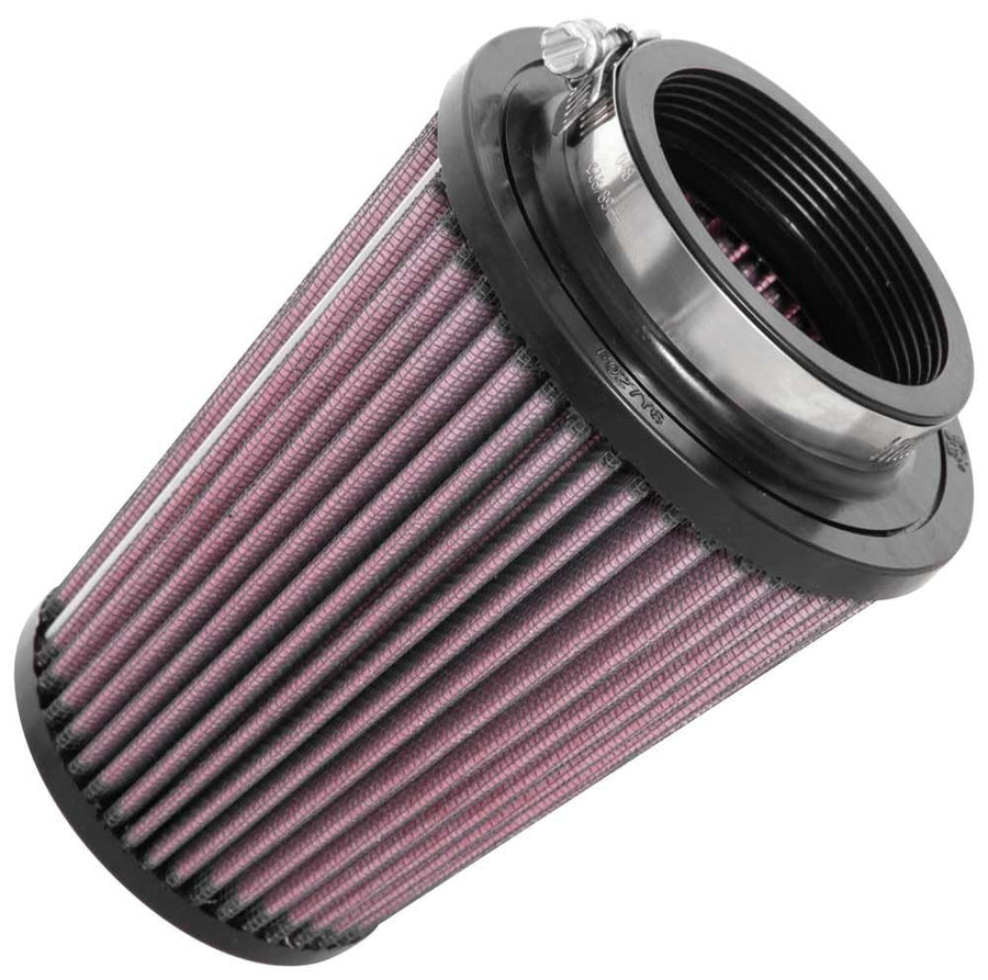 High-Flow K&N Original Lifetime Universal Clamp-On Air Filter: High Performance, Premium: Flange Diameter: 2.75 In, Filter Height: 5.875 In, Flange Length: 0.8125 In, Shape: Round Tapered, RU-9310