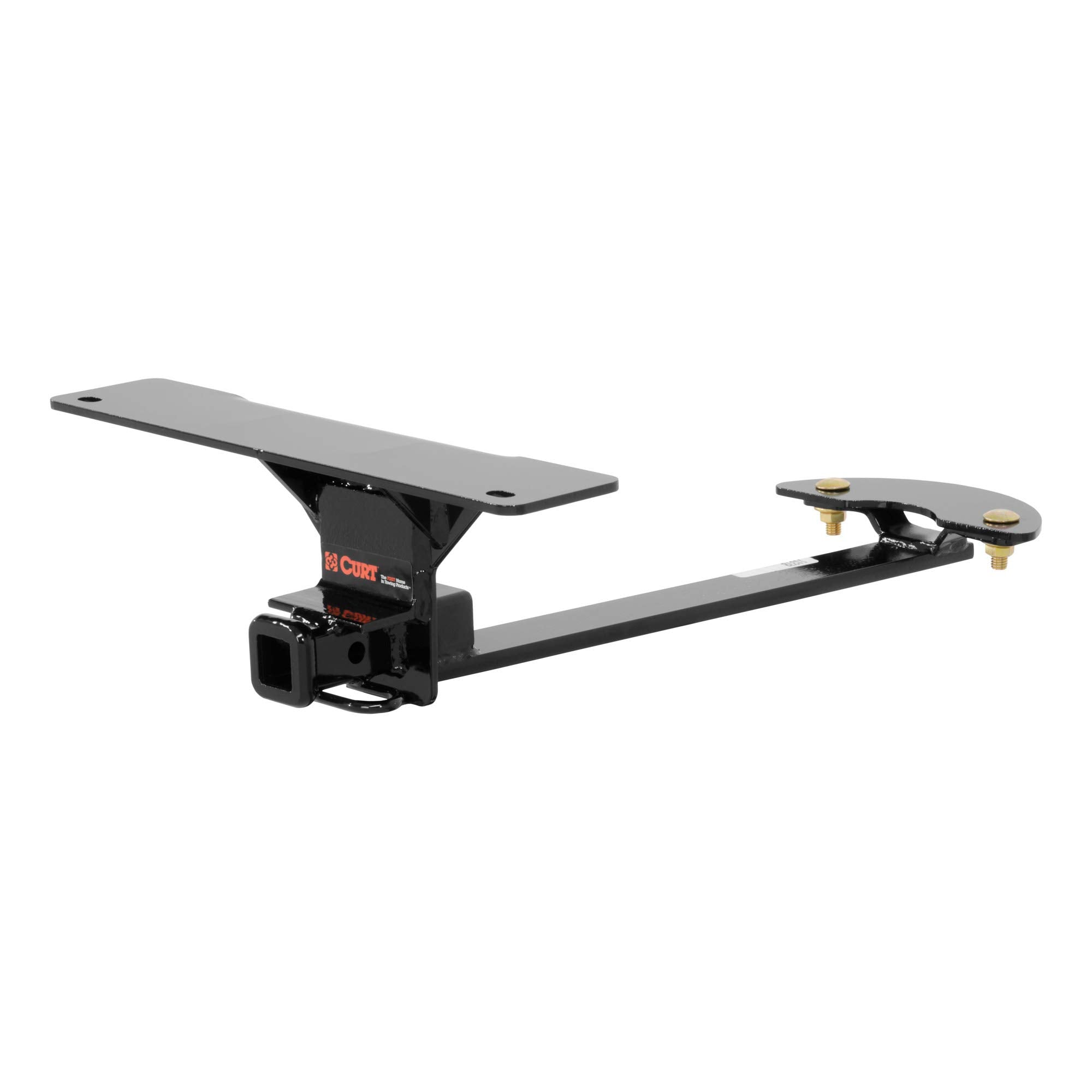 CURT Class 1 Trailer Hitch, 1-1/4-Inch Receiver, Fits Select Nissan Sentra, GLOSS BLACK POWDER COAT 11370