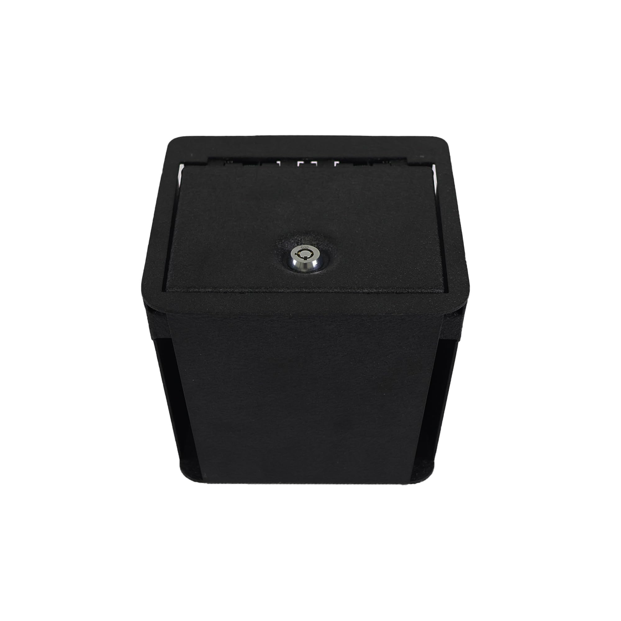 Center Console Safe Black Black Horse Compatible with 2022-2024 Jeep Grand Cherokee | 2022-2024 Jeep Wagoneer-ASJG22