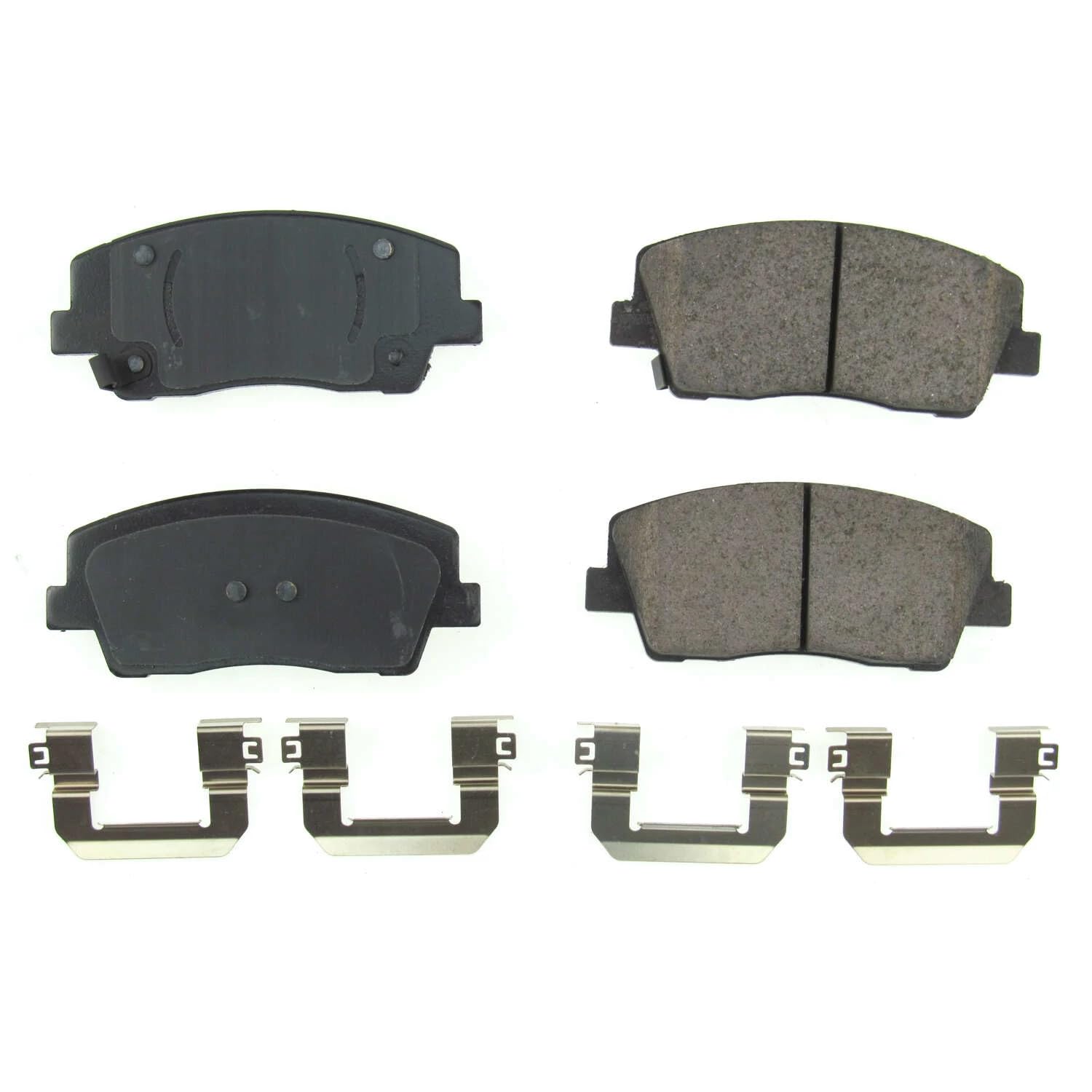 Front Brake Kit Power Stop For Genesis G70 2019-23 | Kia Stinger 2018-23 - Ceramic Brake Pads With Installation Hardware, 17-2117