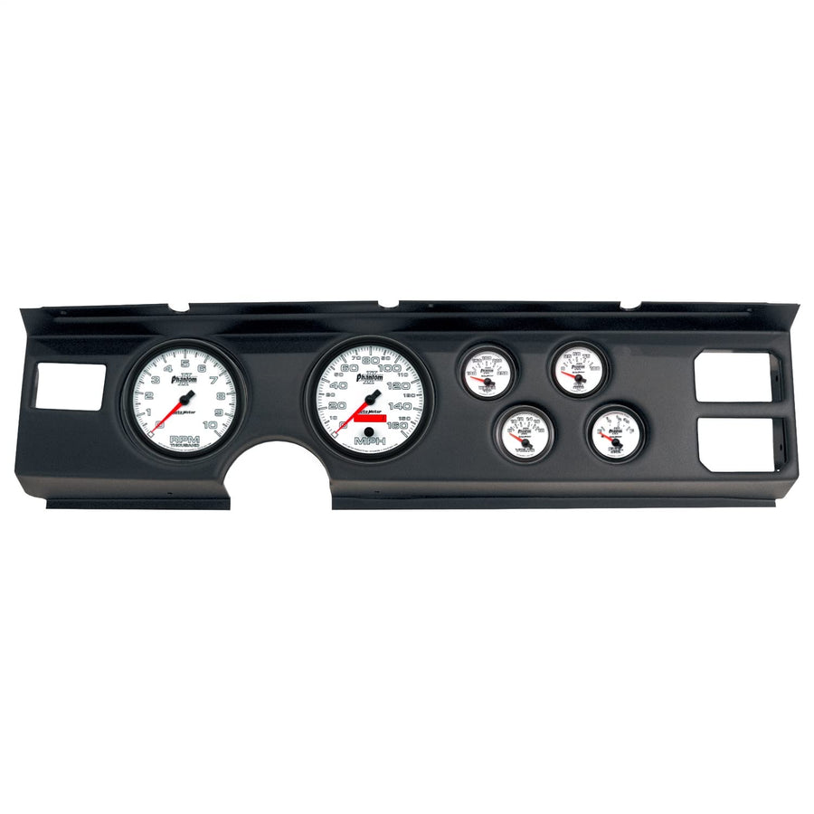 AutoMeter Dash Kit Direct Fit, (5" X2, 2 1/16" X4), Pontiac Firebird 82-84, Phantom Ii (2920-10)