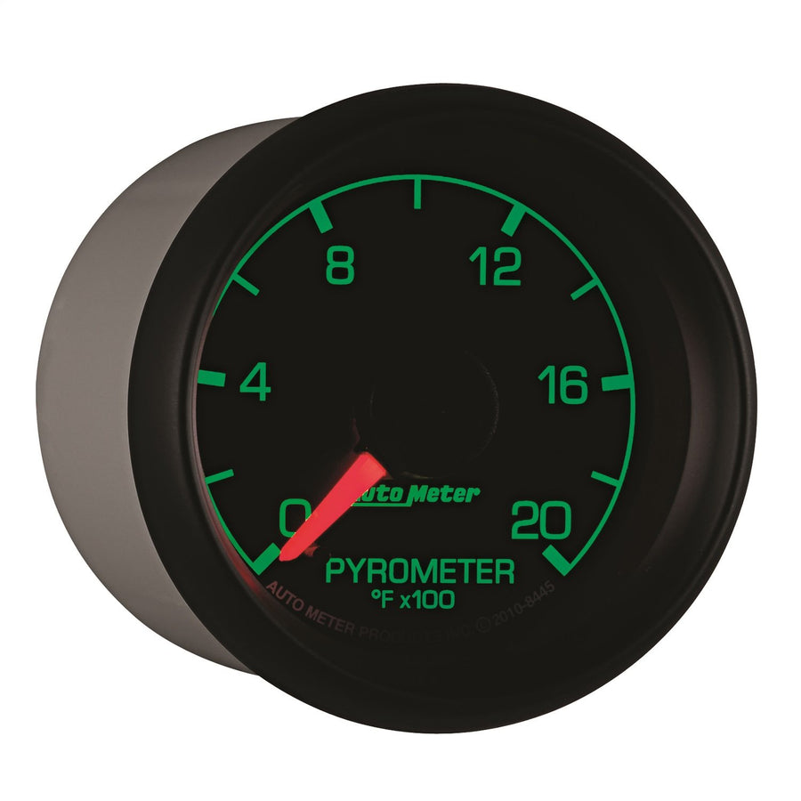Auto Meter 2-1/16" Factory Match 0-2000 Degree Fahrenheit Pyrometer Kit Gauge for Ford Racing