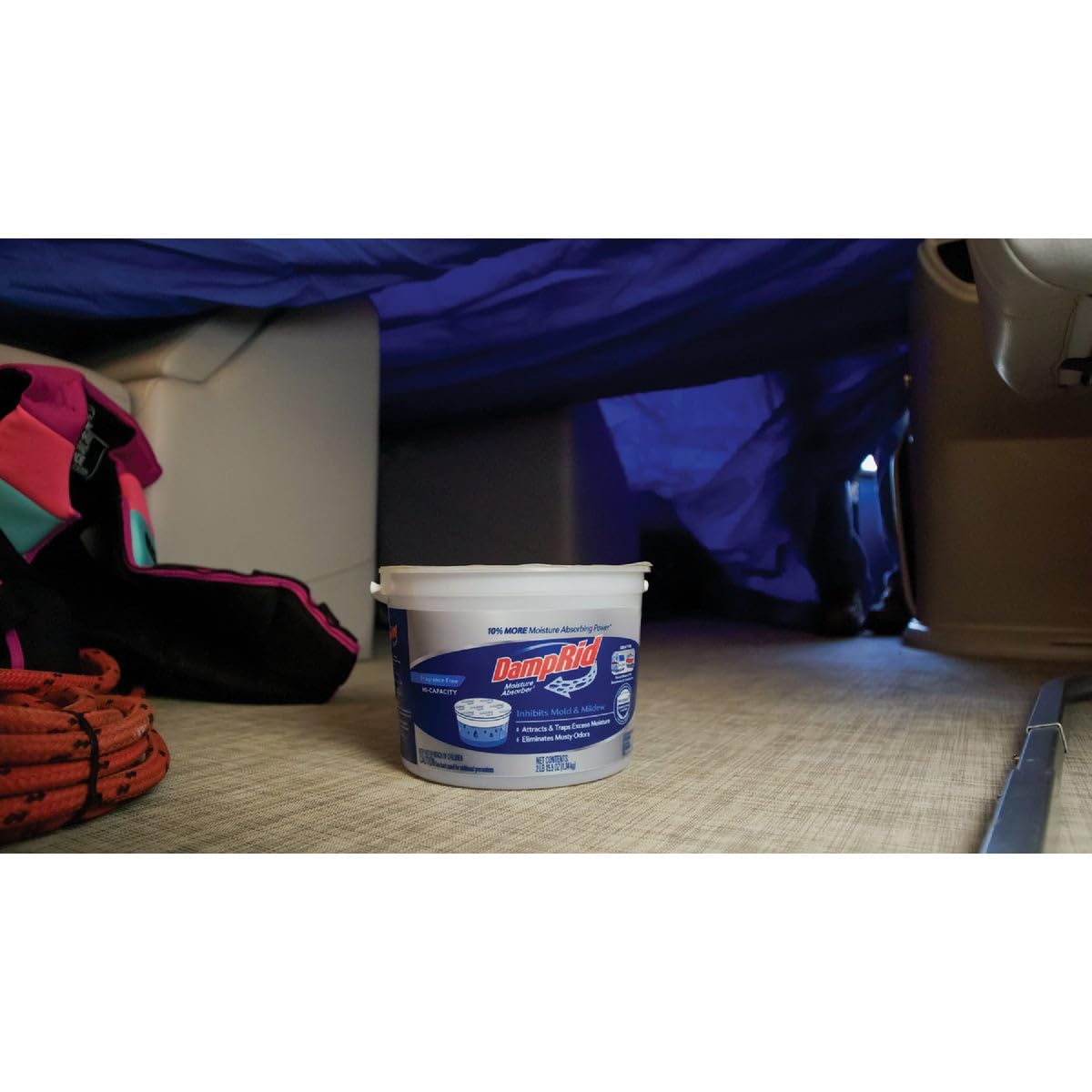 WM Barr Fg50t Damp Rid 2 Lb Frangrance Free Hi-Capacity Moisture Absorbers