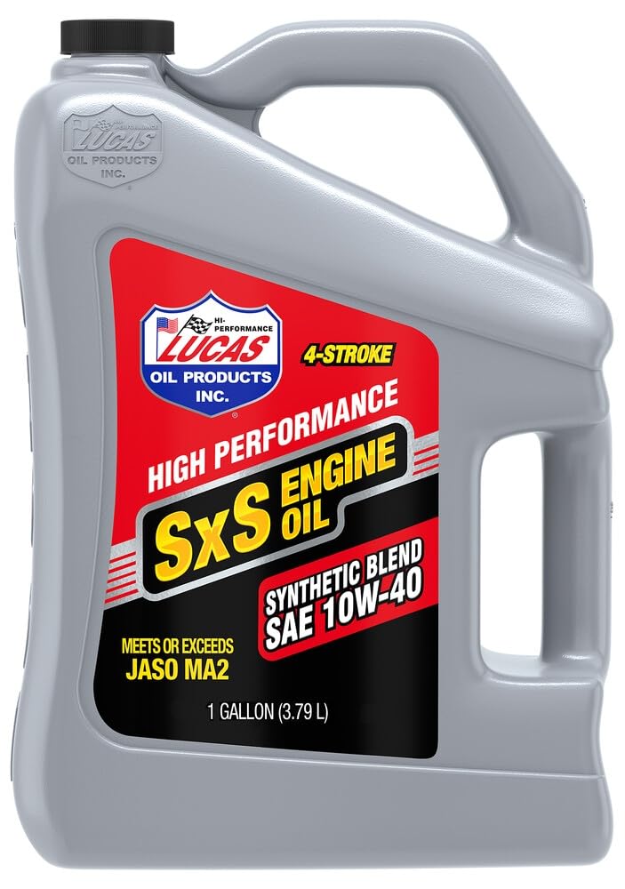 SAE 10W-40 Synthetic Blend SXS Engine Oil/6x1/Quart
