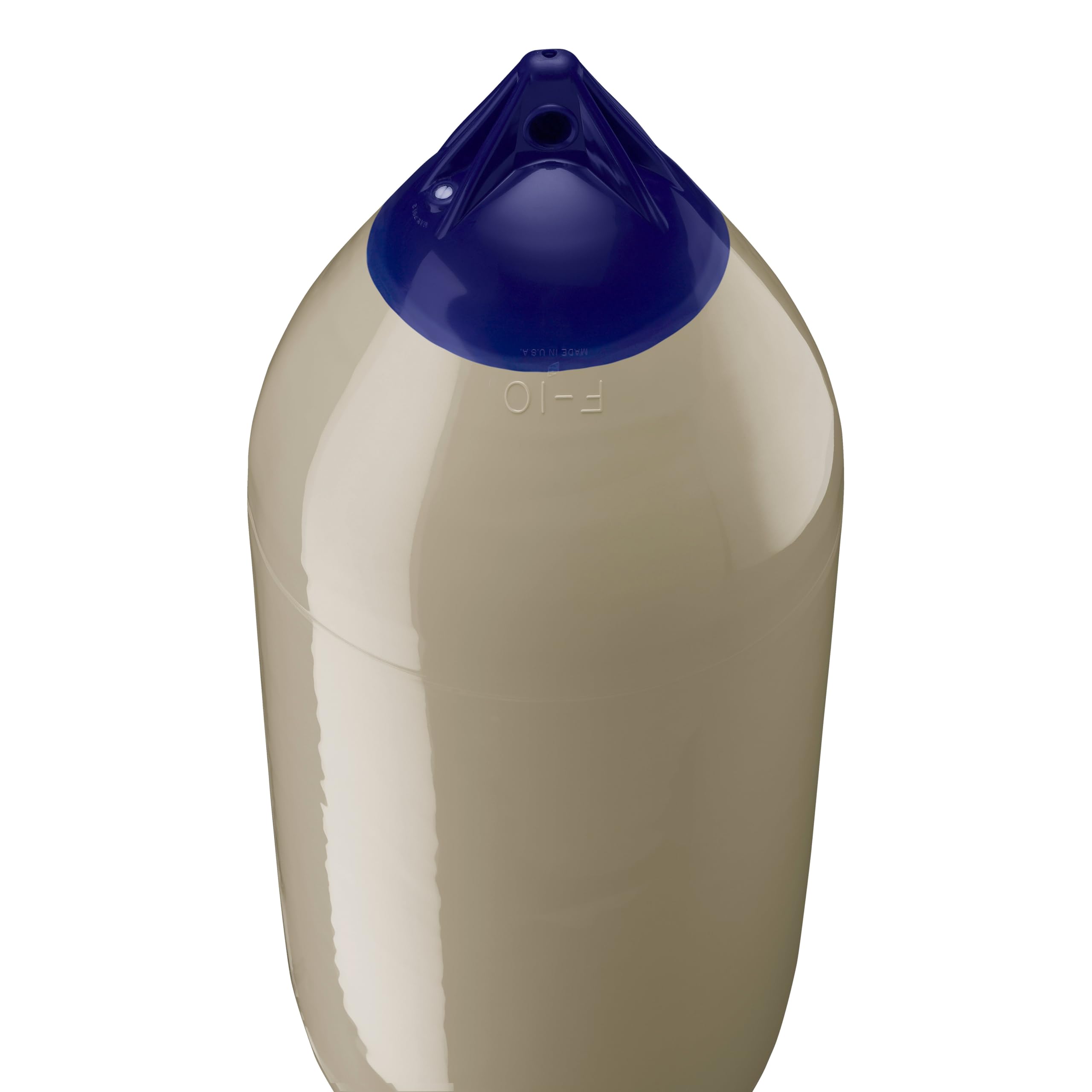 F-10 Standard Polyform Boat Fender Blue Ropehold - Sand