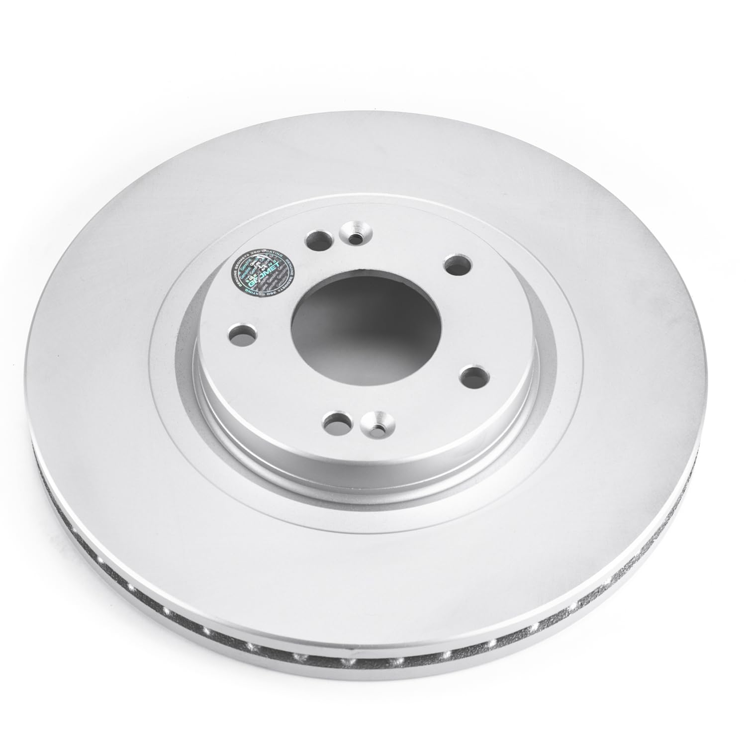Power Stop Front JBR1723EVC Evolution Genuine Geomet Coated Brake Rotor For Kia Sedona 2015-2021 [Model Specific]