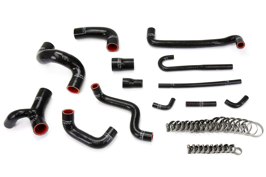 Black HPS 57-1209-BLK Silicone Radiator Coolant/Heater Hose Kit
