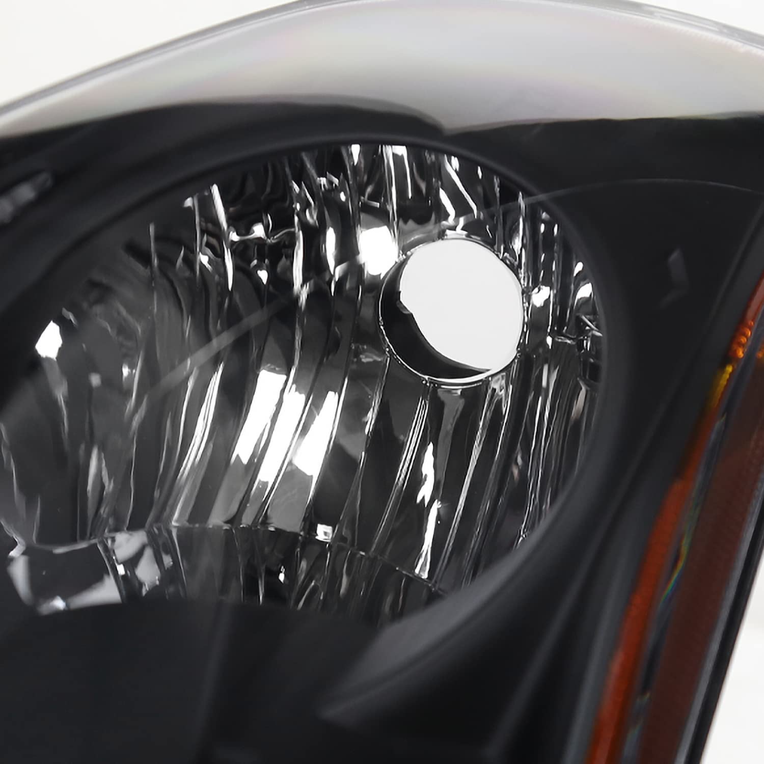 Black Headlights SPEC-D TUNING Compatible with 2010-2012 Nissan Altima Sedan L+R Pair Head Light Lamp Assembly