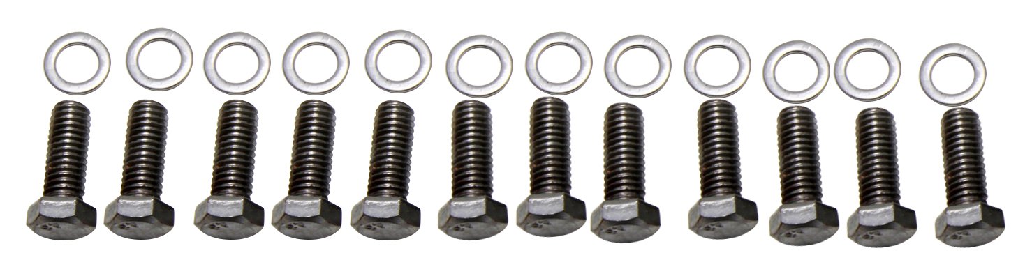 Trans-Dapt 9265 Performance Trans-Dapt Chrome Hex-Head Intake Manifold Bolts