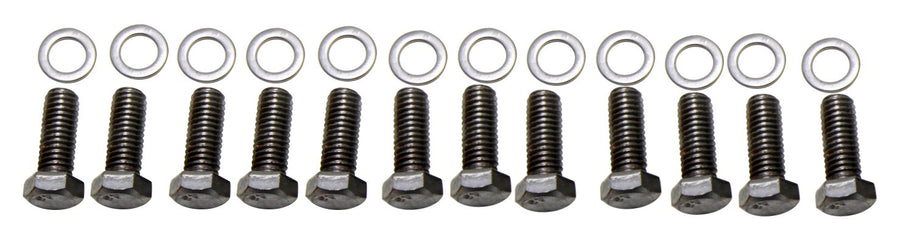 Trans-Dapt 9265 Performance Trans-Dapt Chrome Hex-Head Intake Manifold Bolts