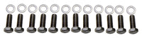 Trans-Dapt 9265 Performance Trans-Dapt Chrome Hex-Head Intake Manifold Bolts