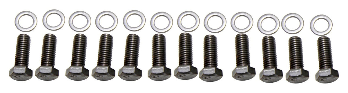 Trans-Dapt 9265 Performance Trans-Dapt Chrome Hex-Head Intake Manifold Bolts