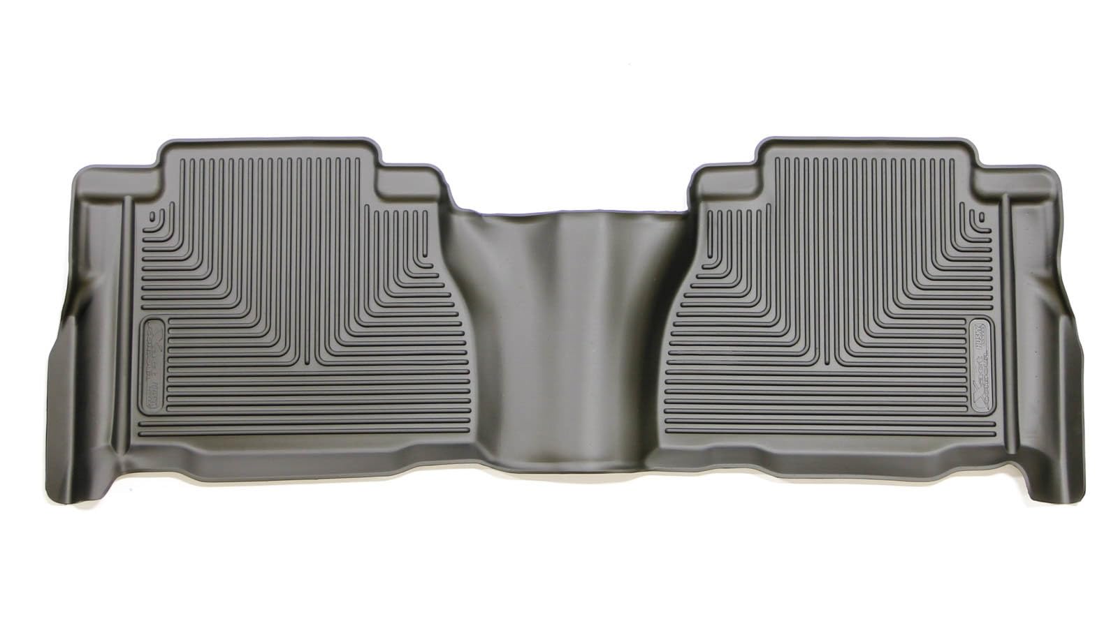 Husky Liners Floor Mats X-act Contour | Fits 2007-2013 Toyota Tundra, CrewMax & Double Cab | 2nd Row, 1-pc Black - 53811