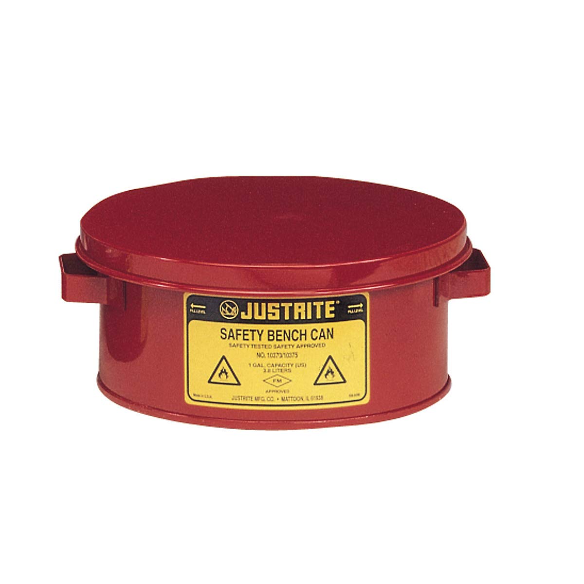 2gal Bench Cans - bench canno basket