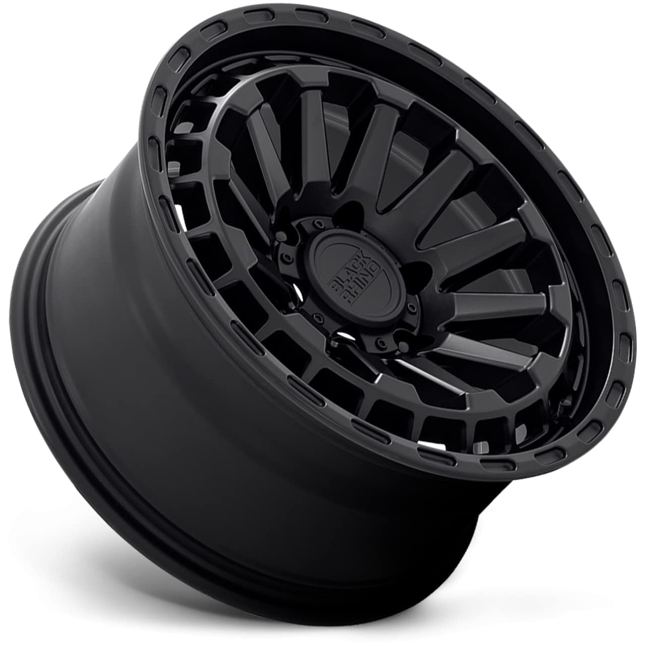RAID Black Rhino Hard Alloys 17X8.5, 6X5.5, 4.04, -18mm MATTE BLACK - 1785RAD-86140M12