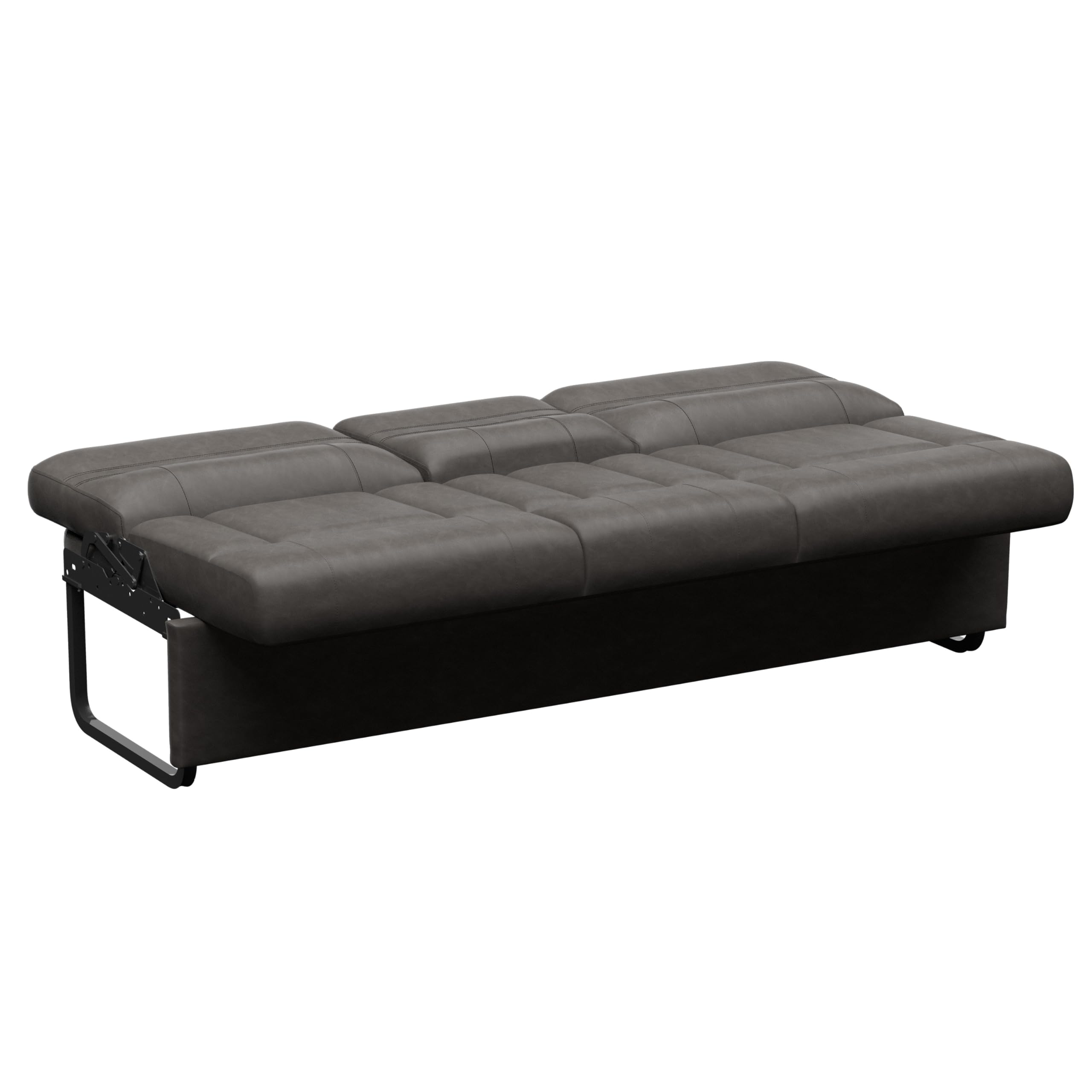 72" Thomas Payne Signature McCoy RV Jackknife Sleeper Sofa with Matching Kickboard, Easy Transition, High-Density Foam Cushioning, Fold-Down Center, Dual Cupholders - 2024044414