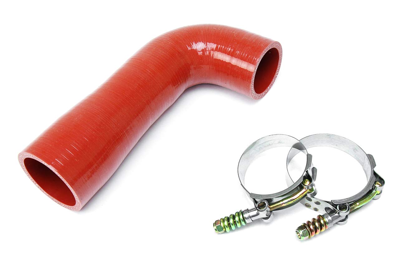 HPS Silicone Transmission Oil Cooler Hose Kit Compatible/Replacement for Volvo Mack Truck MP7 Engine Mack Trucks 2008-2016 LEU 2008-2016 MRU613 OE Part # 22882161, 57-1714