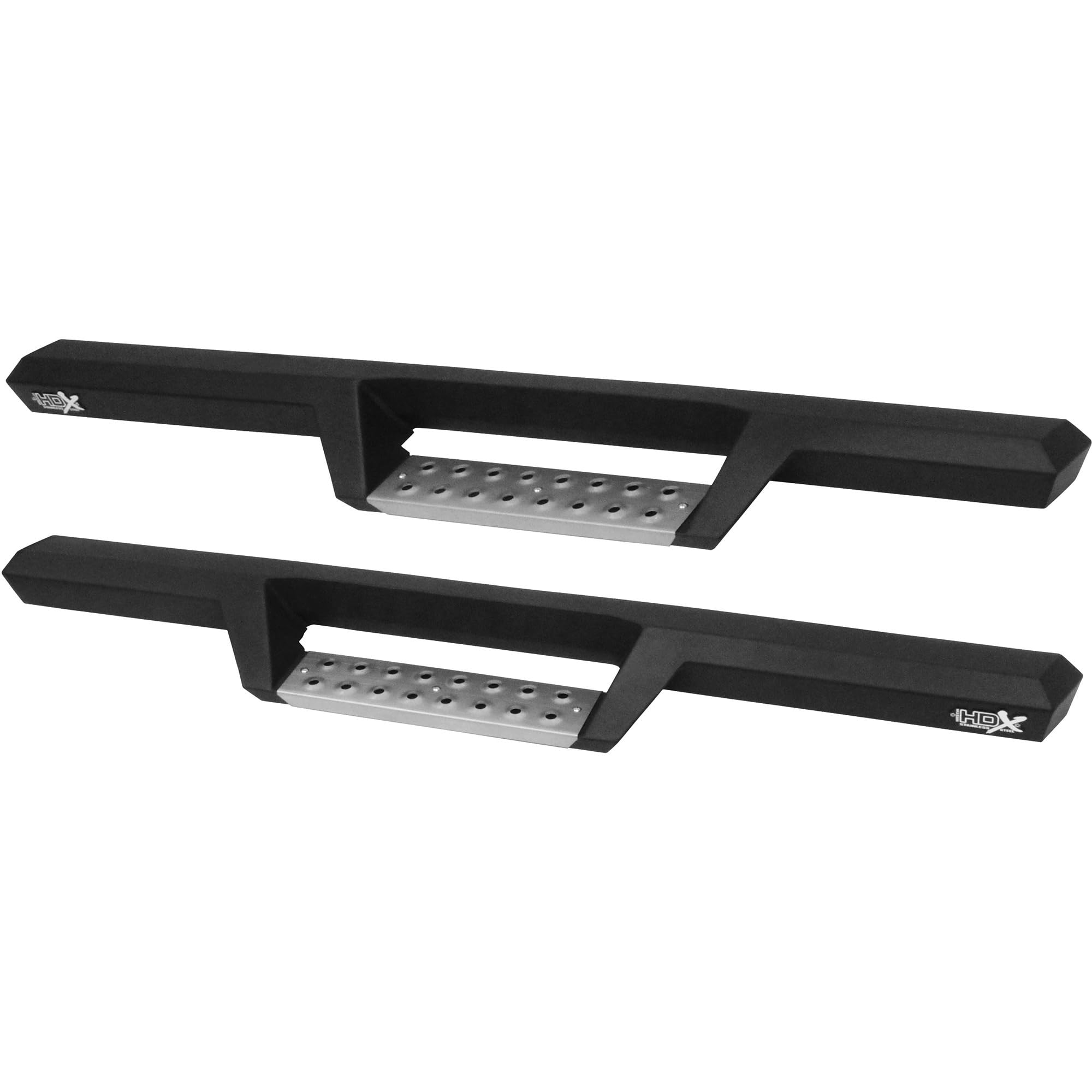 Westin 56-133152 Stainless HDX Drop Nerf Bars fits 2007-2018 Wrangler JK 2-Door Textured Black Pair
