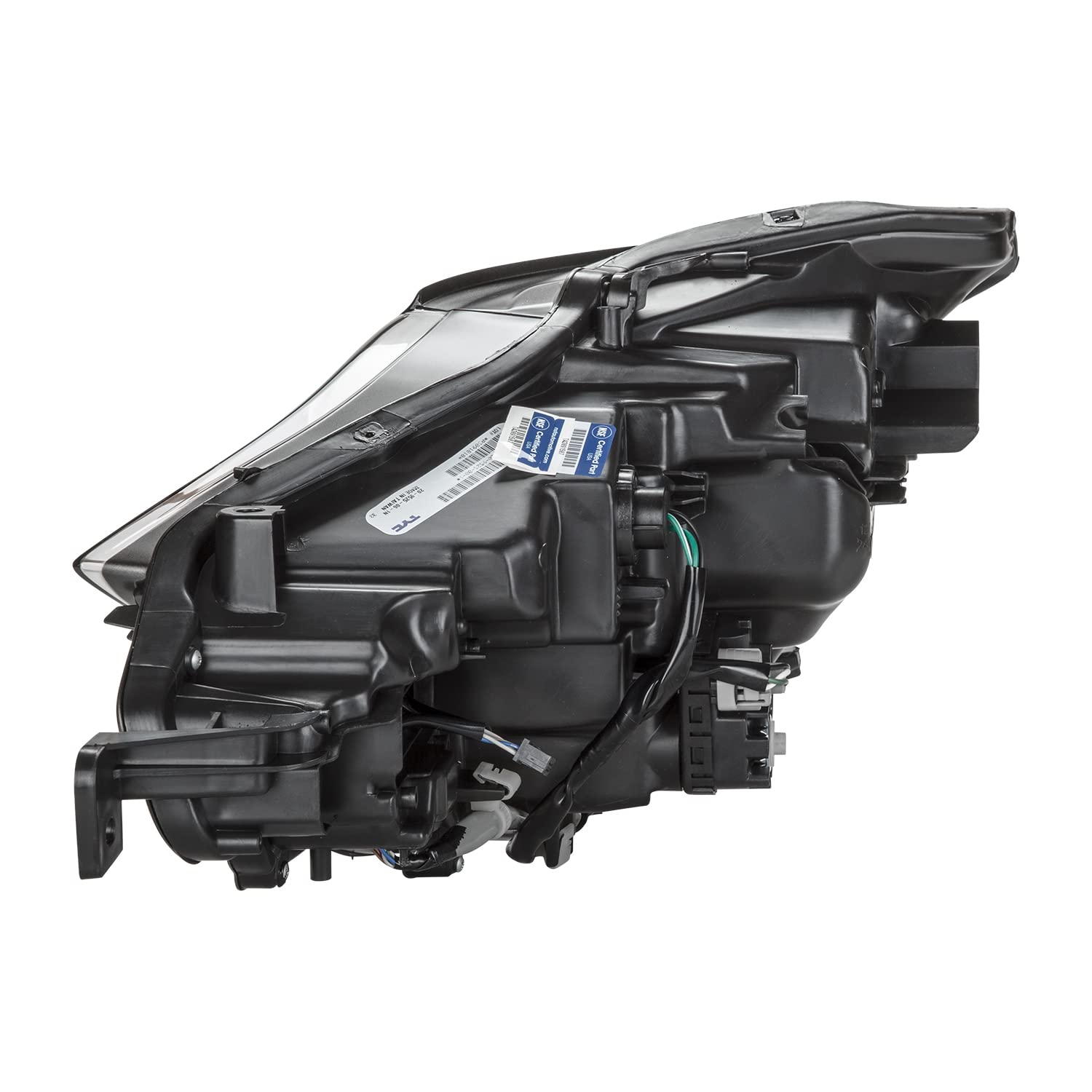 Right TYC Headlight Assembly Compatible with 2014-2016 Lexus IS250