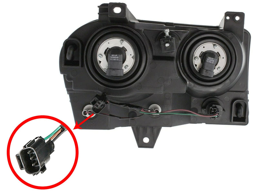 Replacement DEPO 333-1171L-AC Driver Side Headlight Lens Housing