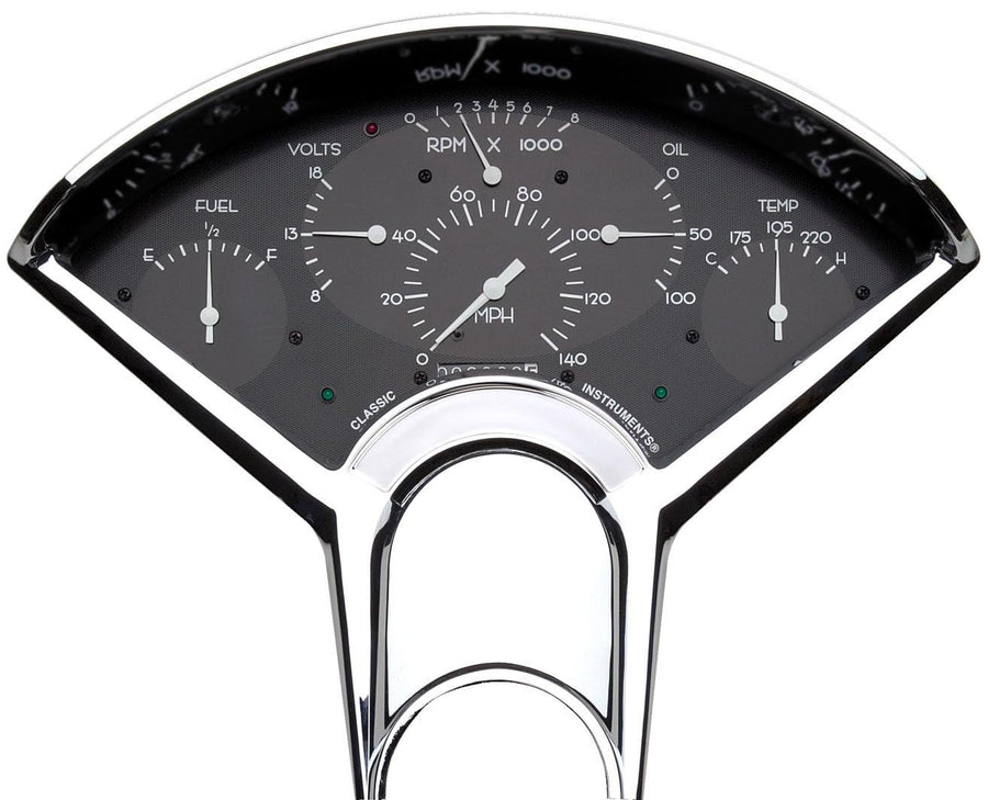 Bel Era Gauge Package Classic Instruments Black