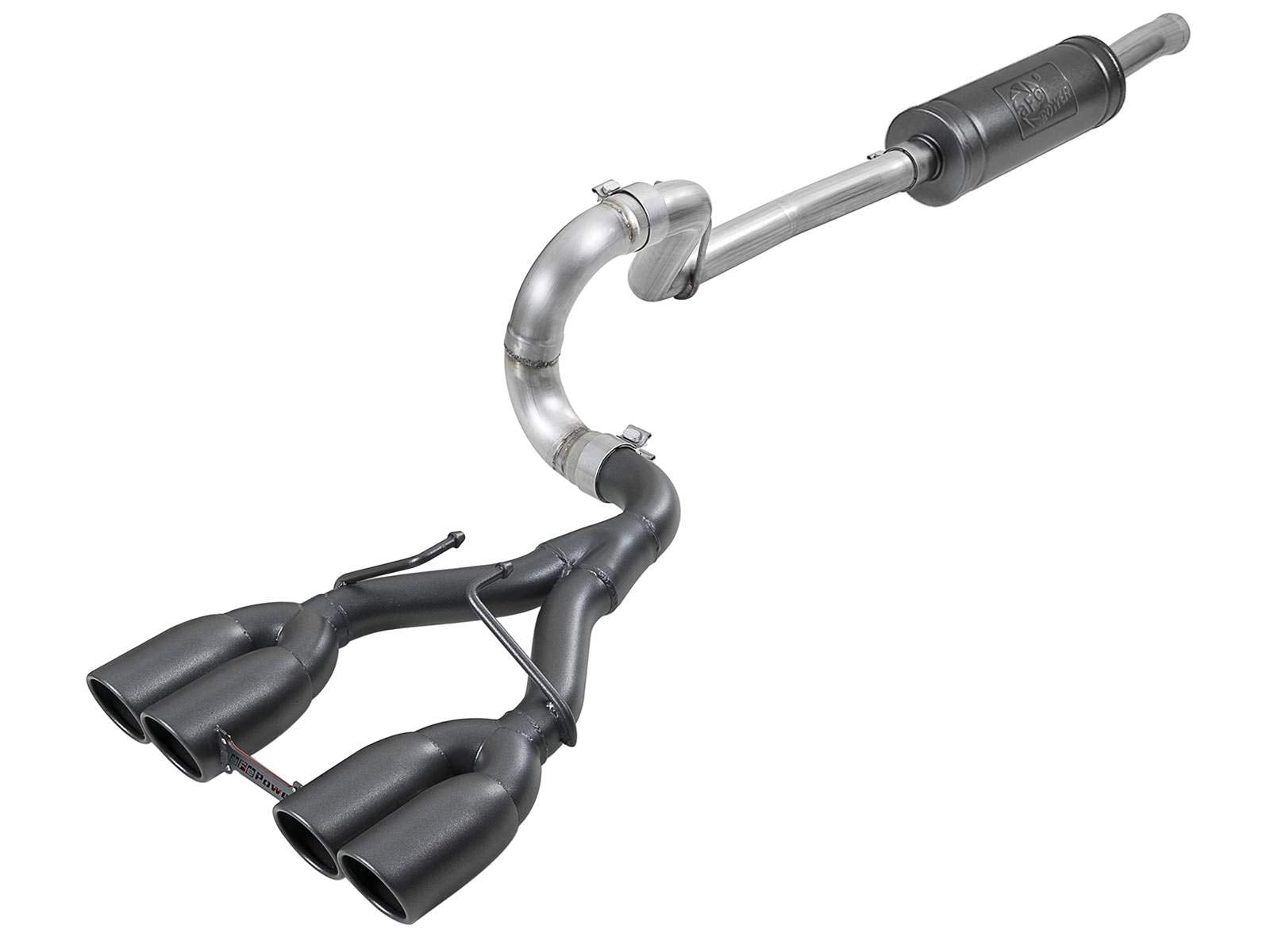 Rebel Series aFe Power 49-38071-B Performance Cat-Back Exhaust System
