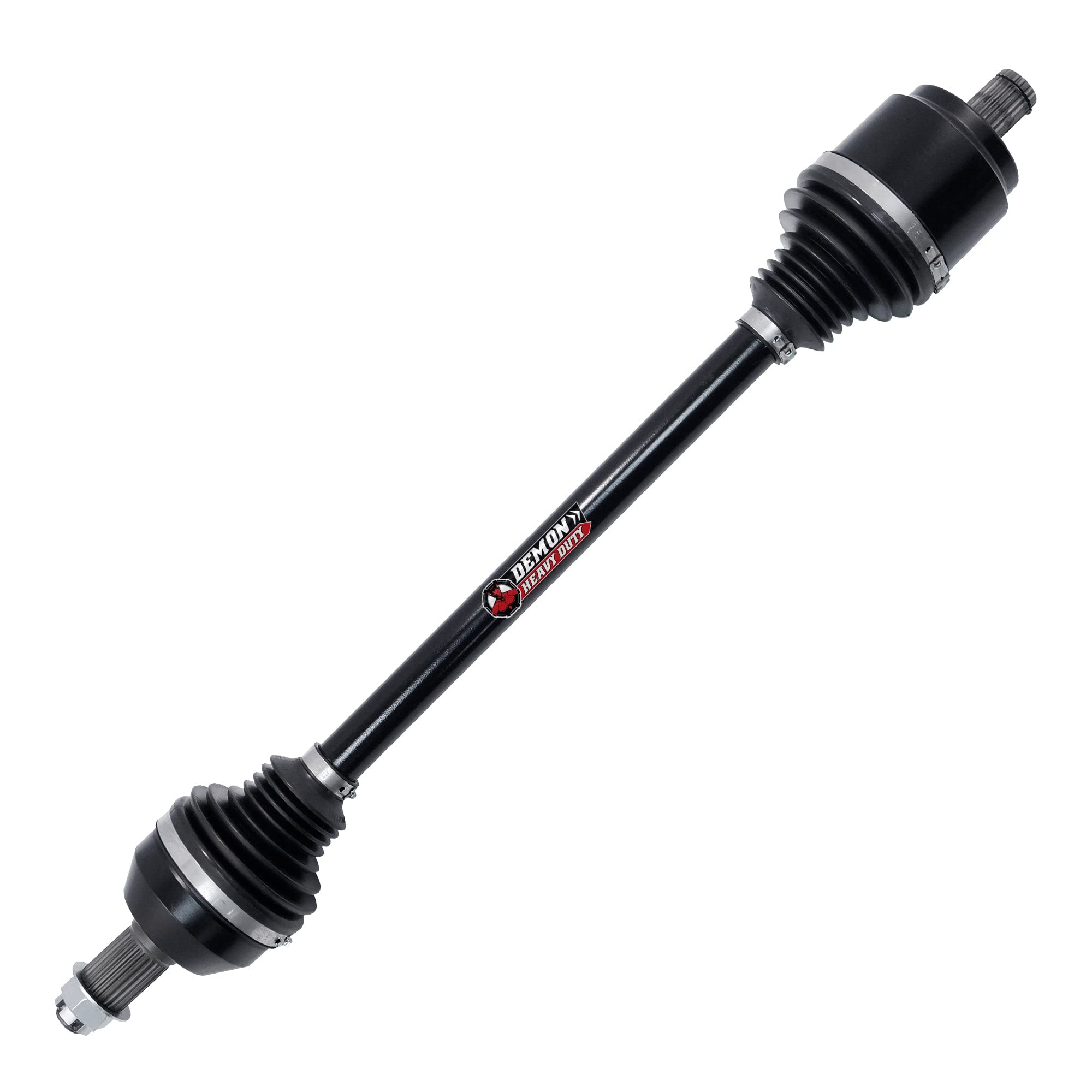 Demon Powersports Heavy Duty Front Left/Right Axle for (2013-14) Polaris RZR 900, Inner Cage is Made Of 4340 Chromoly Steel In Dual Heat Treated High Strength Chromoly Steel Shaft OEM: 1332825