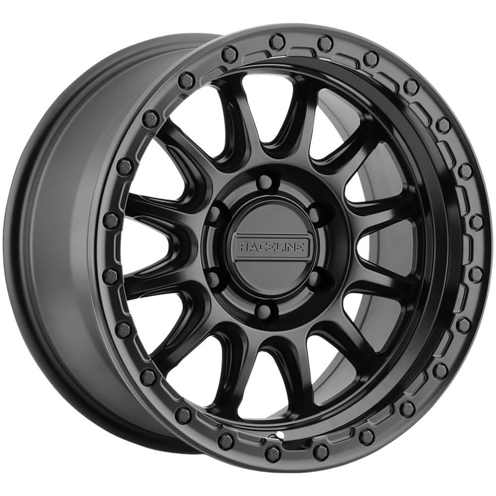ALPHA SATIN BLACK Raceline Wheels 18X9 8X170 +18mm