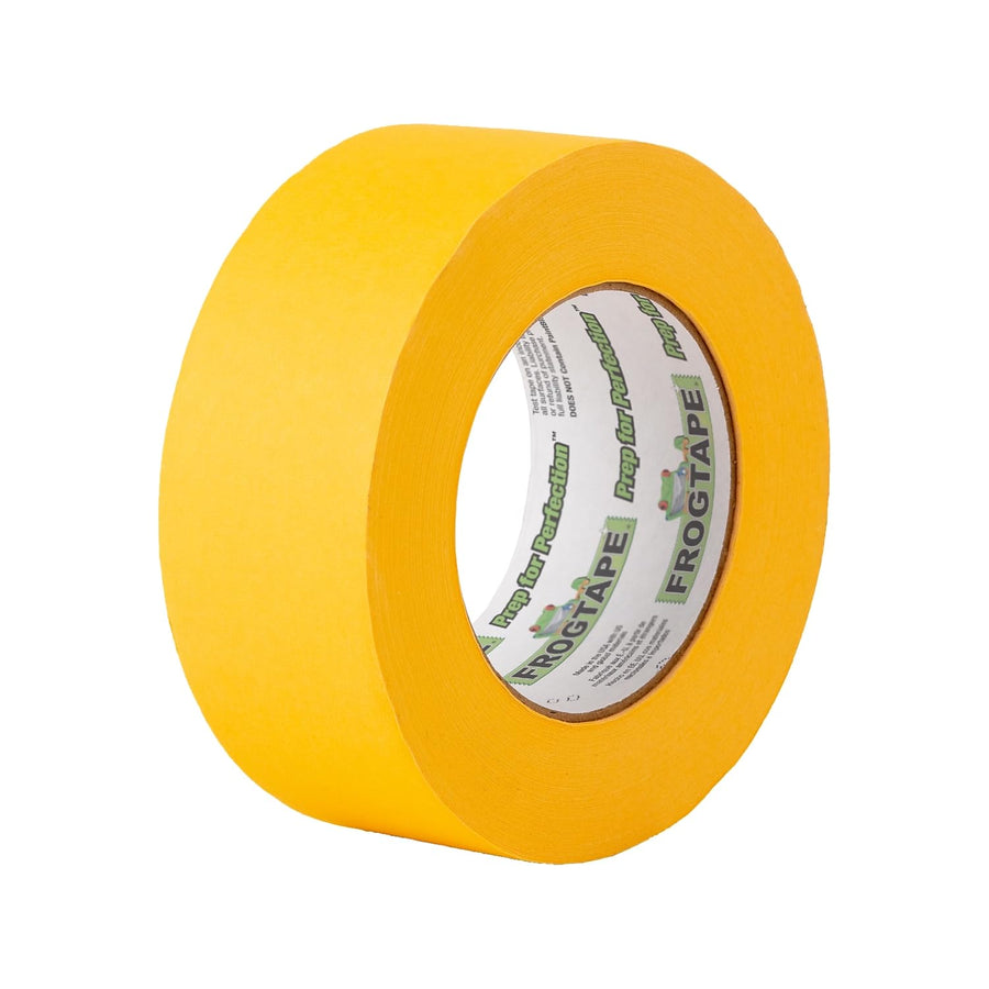 1.88-inch FrogTape 225 x 60 yds. Masking Tape, Gold, 3/Pack (105322)