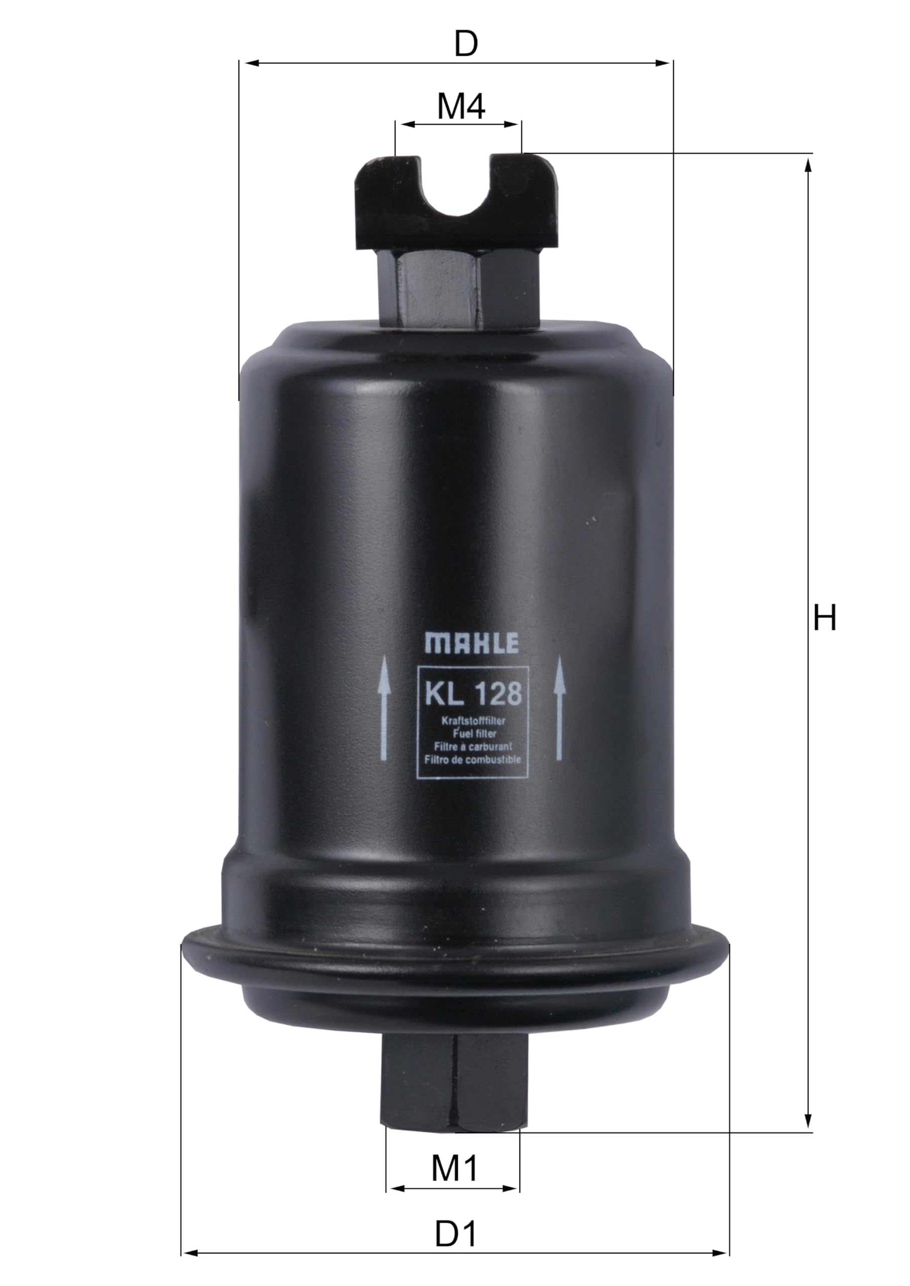 Fuel Filter MAHLE KL 128