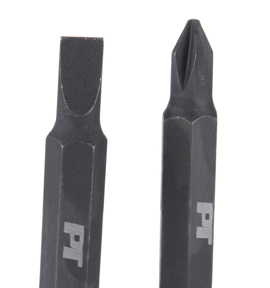 Keychain Performance Tool 20234 Screwdriver Set with Phillips and Slotted Keys, Black Powder Coated for Durability and Style