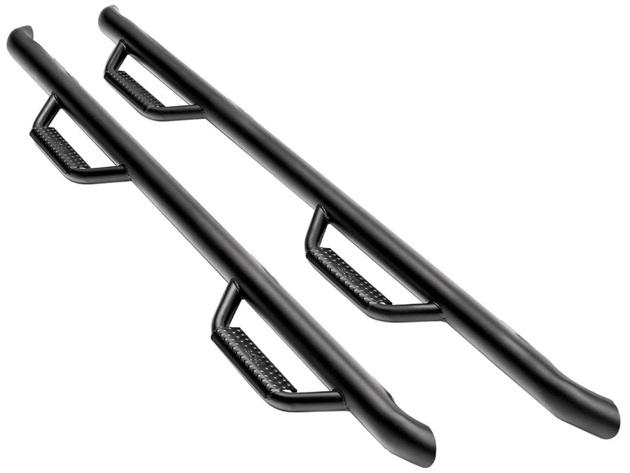 Cab Length N-Fab F1777QC-TX Nerf Step Bar Textured Black Special Order 3 in. Tube 2 Steps Per Side Sold As Pair