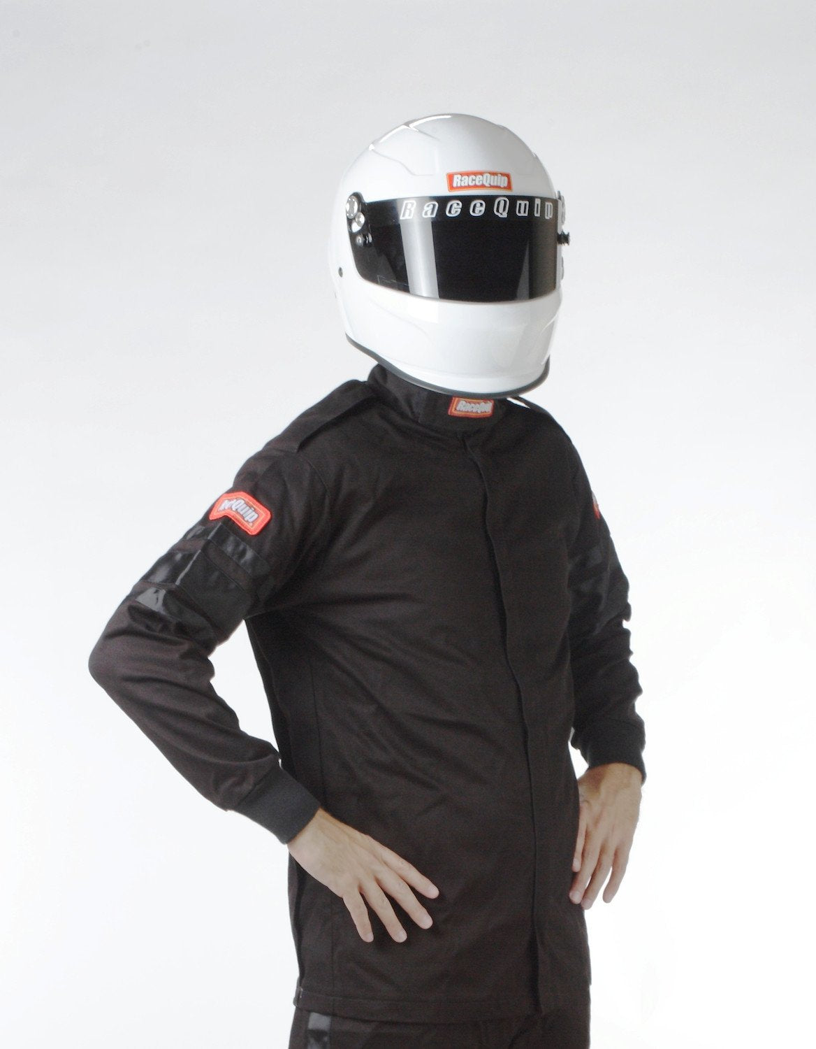 111003RQP RaceQuip® 110 Series Driving Jacket - SFI 3.2A/1 - Black - Medium