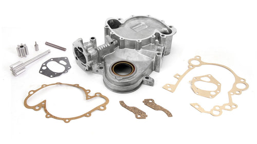 17449.10 | Omix-Ada | Engine Timing Cover Kit, AMC V8 | OE Reference: 8129373K | Fits 1966-1986 Jeep CJ