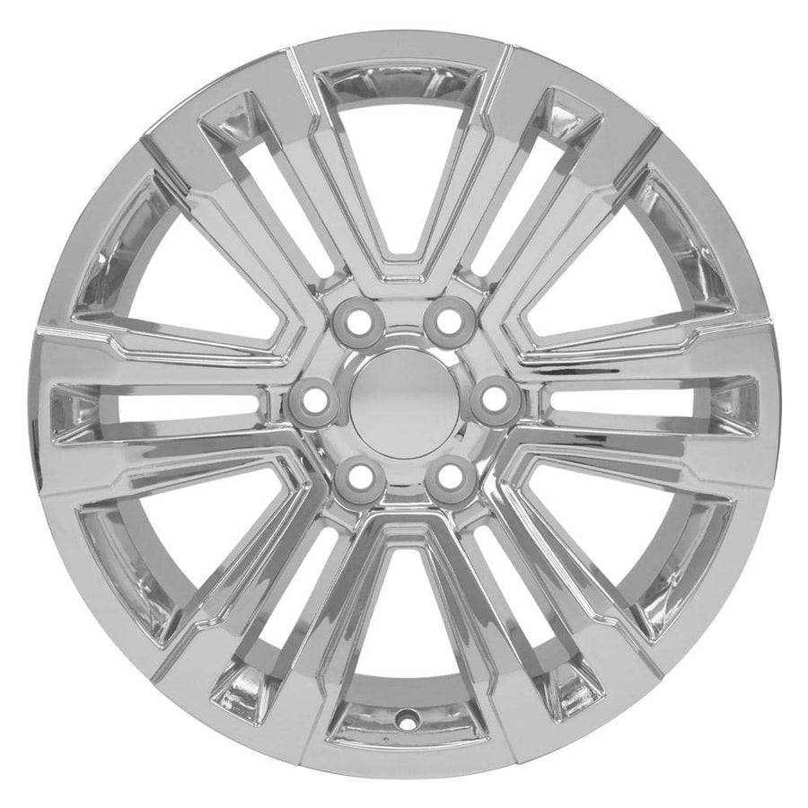 Chrome Wheel OE Wheels LLC CV44-20090-6550-24C Painted (20 x 9. inches /6 x 139 mm, 24 mm Offset)