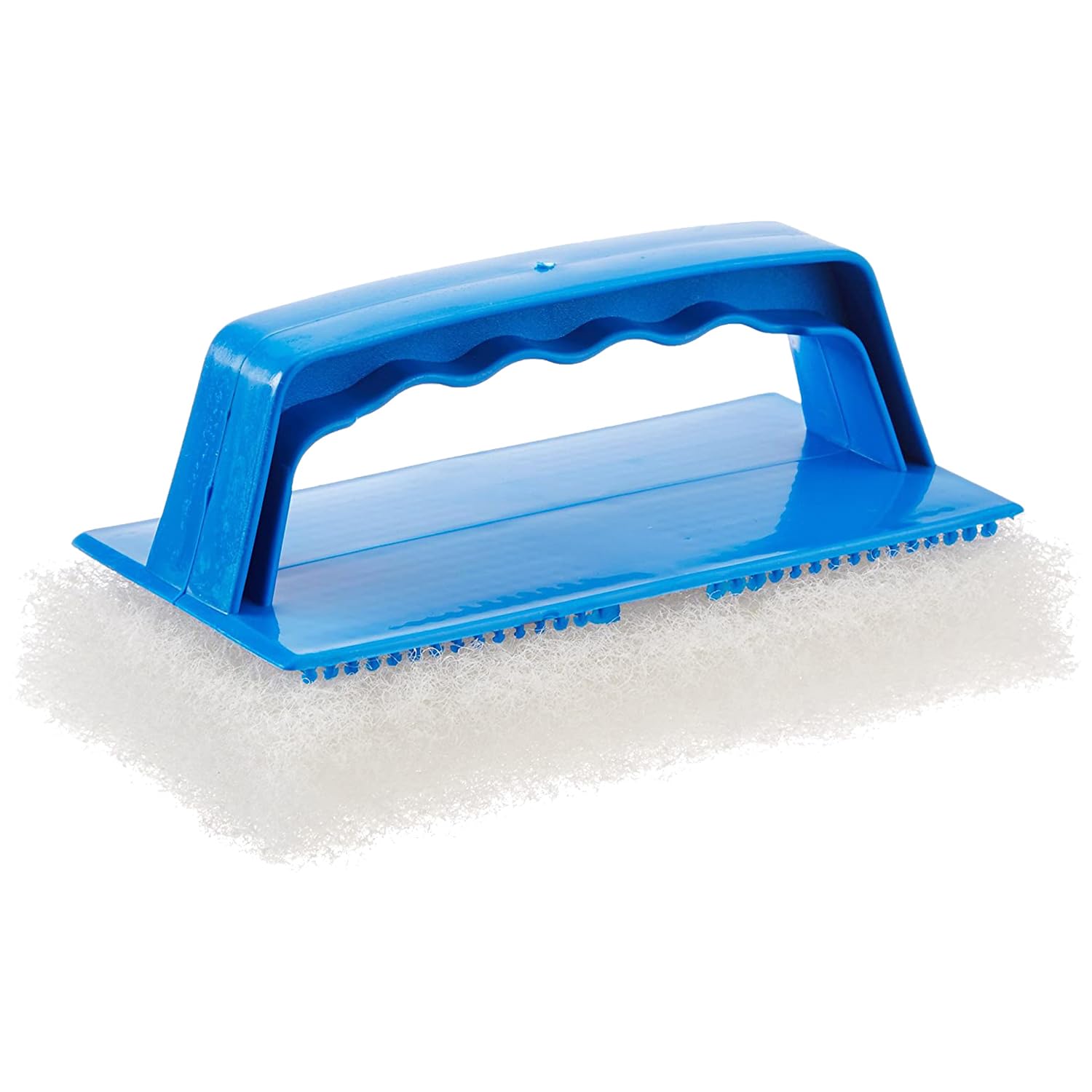 Scrub Pad STAR BRITE with Handle (Fine) White (040129)