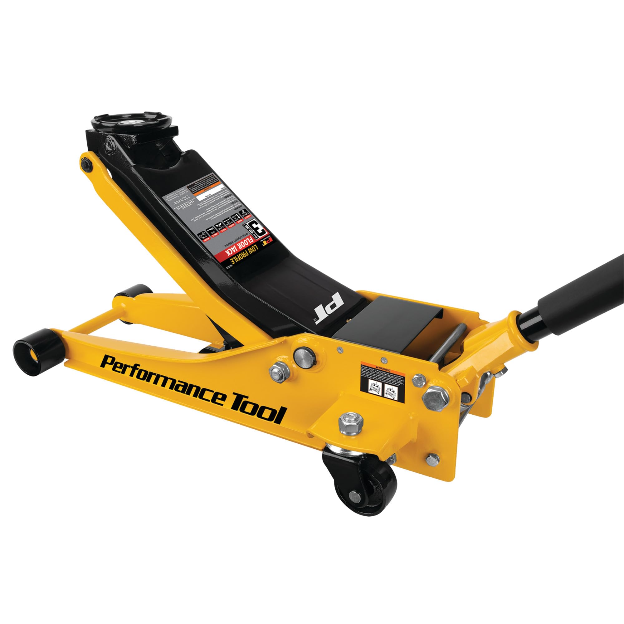 3 Ton Performance Tool W1626 Low Profile Rapid Lift Floor Jack (3-1/4 to 20-Inch Lift Range)