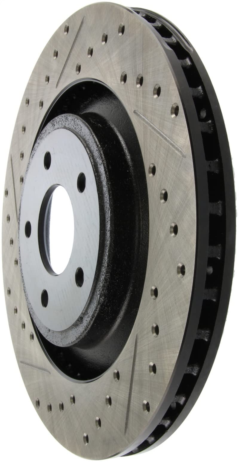 Sport Drilled/Slotted Brake Rotor StopTech 127.63072R (Front Right), 1 Pack
