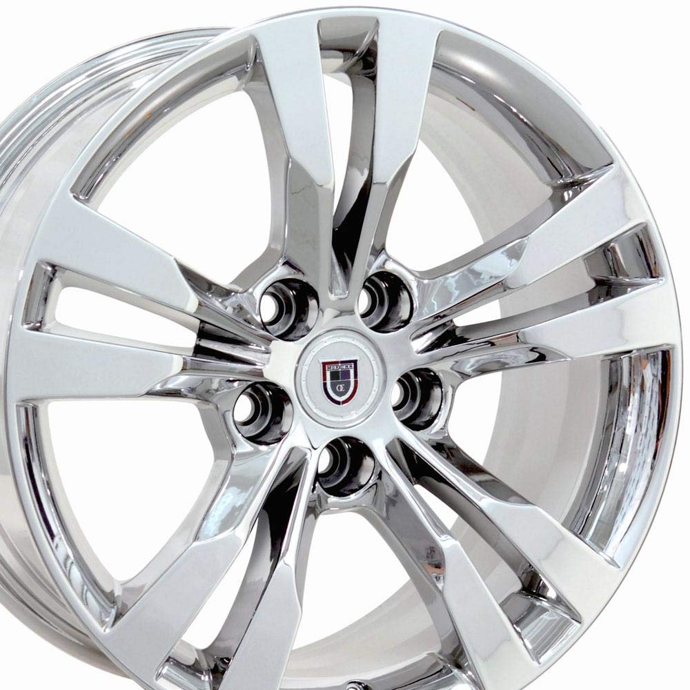 18 Inch OE Wheels CA15C Rim Fits CTS Style 5x120 18x8.5 Chrome - Hollander 4717 (1)