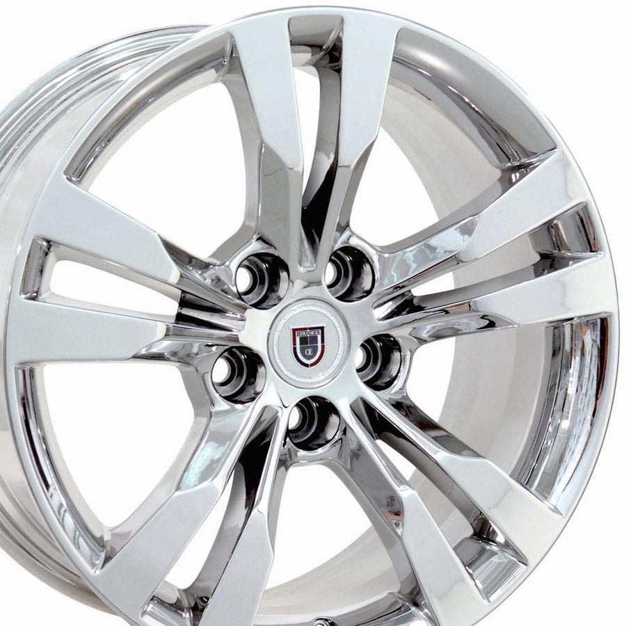 18 Inch OE Wheels CA15C Rim Fits CTS Style 5x120 18x8.5 Chrome - Hollander 4717 (1)