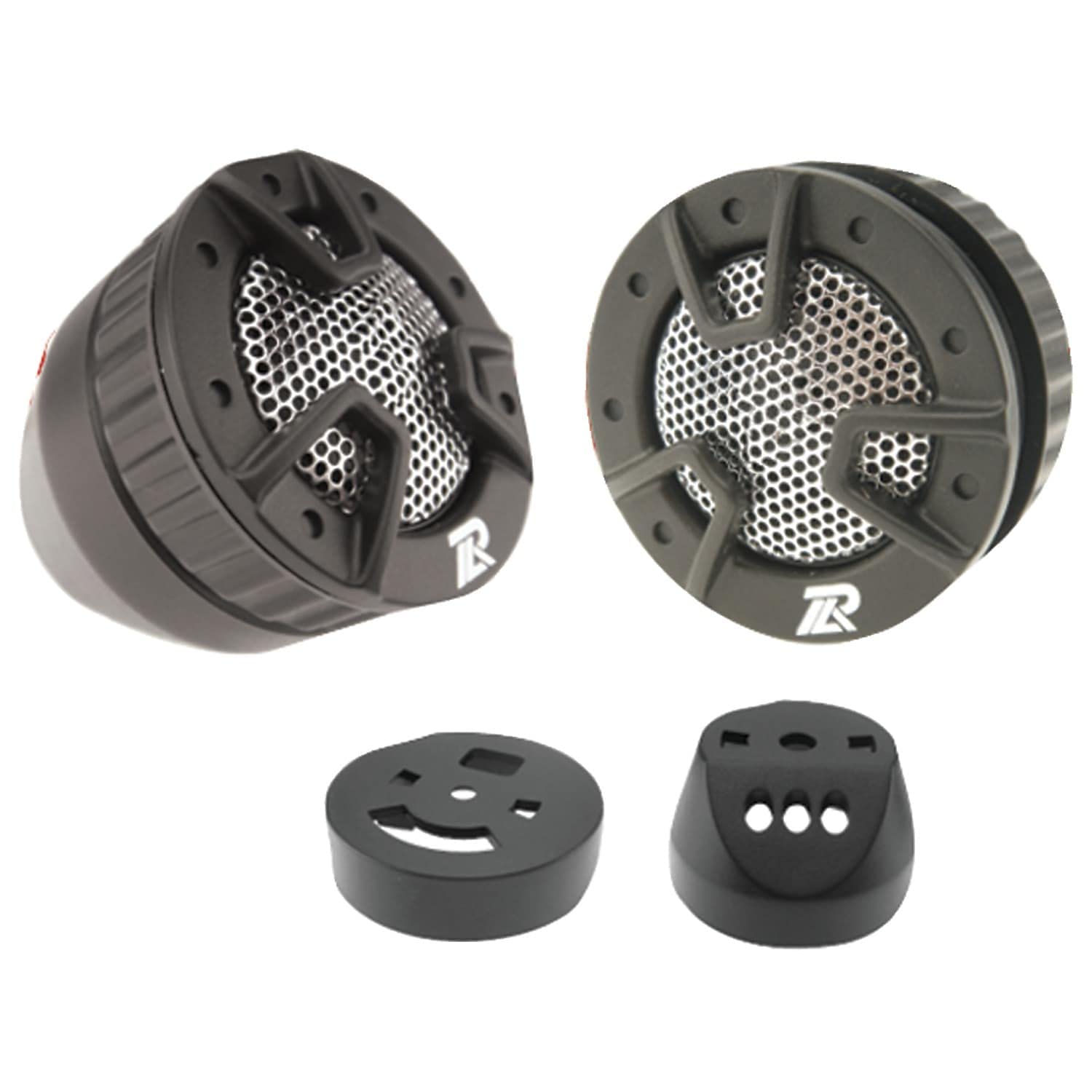 Power Acoustik 250-Watt Nb-4 4-Way Mount Tweeters (Pownb4ds)