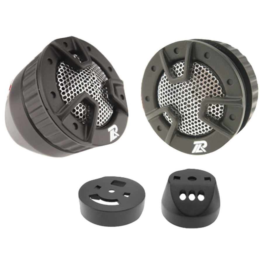 Power Acoustik 250-Watt Nb-4 4-Way Mount Tweeters (Pownb4ds)