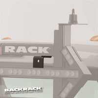 RealTruck BACKRACK Arrow Stick Brackets | Black, Pair | 91004 | w Frame's Universal