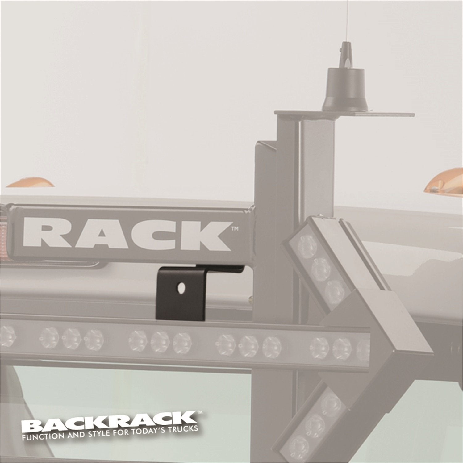 RealTruck BACKRACK Arrow Stick Brackets | Black, Pair | 91004 | w Frame's Universal